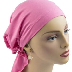 Headscarf lycra rose