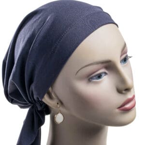 Headscarf lycra grey